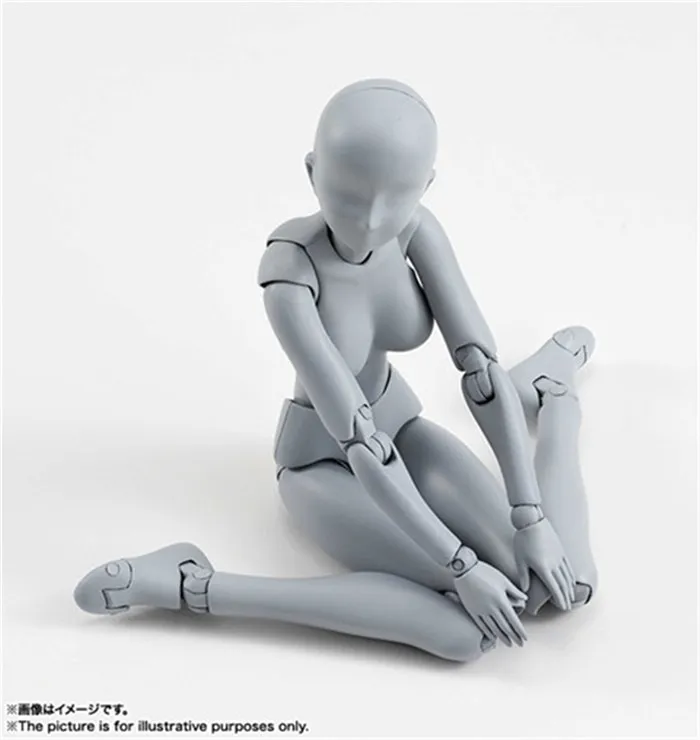 Figura de Ação de Chan Corpo Móvel, Manequim Masculino e Feminino, Artista  Art Painting, Figura Anime, Sketch Draw, Toy Model, 001, 14cm - AliExpress