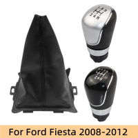 56ความเร็วสำหรับ Ford Fiesta 2008 2009 2010 2011 2012รถจัดแต่งทรงผมเกียร์ Shift Knob Gaiter Boot กันฝุ่นกรณี Collar