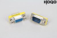 10pcs VGA Adapter DB 15pin plug connector DB15p MINI Gender Changer adapter RS232 Com D-Sub to Male Female Cables