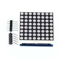 1pcs MAX7219 LED Matrix Module 7219 Microcontroller Driver 1 Bit Display 8x8 Common Cathode 5V Red/blue/green With 3pin Header