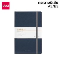 สมุดมียางรัดปก สมุุดมีลายเส้น สมุดบันทึก สมุดหนัง A5 B5 จดงาน การบ้าน เรคเขอร์ บันทึกประชุม กระดาษมีเส้น หนา96แผ่น Aliz light