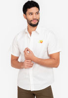 Zalora Basics - Embroidered Short Sleeve Shirt