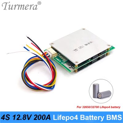 【Booming】 Turmera 4S 12.8V 200A 32650 32700 Lifepo4 BMS Balance Board สำหรับ12V อย่างต่อเนื่องแหล่งจ่ายไฟพลังงานแสงอาทิตย์ระบบใช้