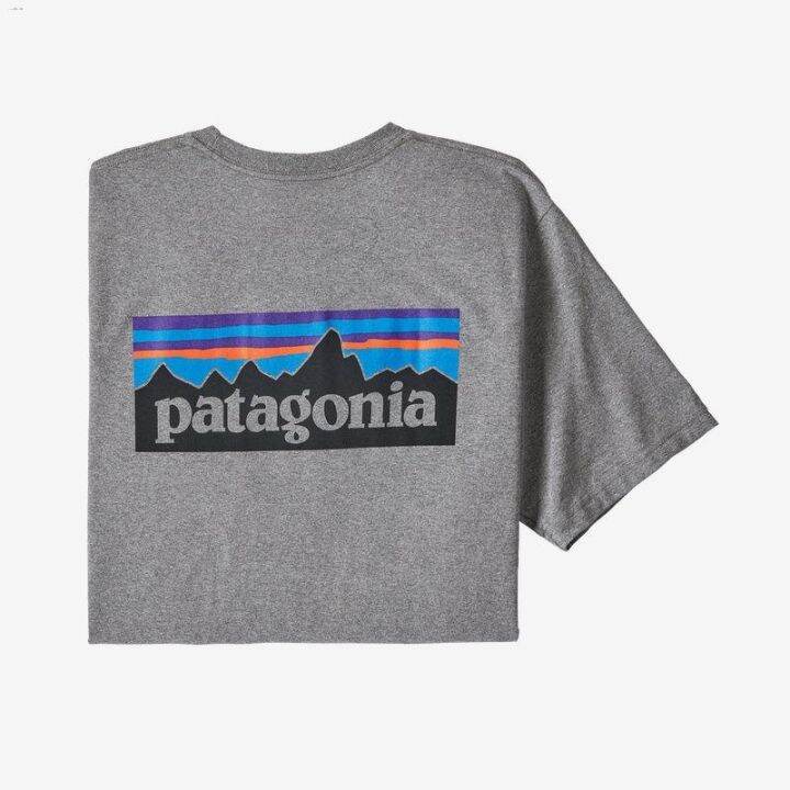 pata-patagonia-เสื้อผ้าฝ้ายแขนสั้นของผู้ชายแบบคลาสสิกในระดับสากล