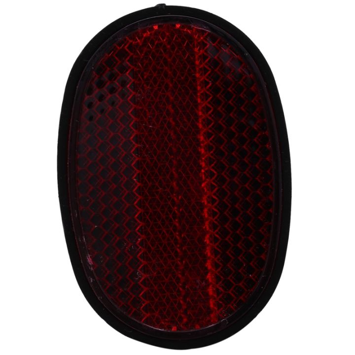 1-pcs-bicycle-rear-tail-fender-reflector-mudguard-oval-warnning-red-black
