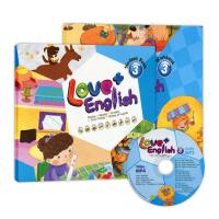 หนังสือความรัก + ภาษาอังกฤษระดับกลาง1,หนังสือเรียนรู้ภาษาอังกฤษสำหรับเด็กอนุบาล1หนังสือเรียนภาษาอังกฤษดั้งเดิมของ Aijia สำหรับเด็กอเมริกัน3-6ปีภาษาอังกฤษเป็นภาษาอังกฤษสำหรับเด็กอายุ3-6ปีหนังสือ