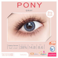 Pony Gray TATOTO Contact Lenses ของแท้100% มีอย.ไทย