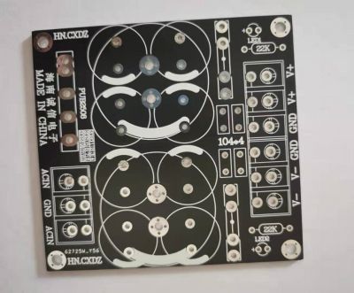 Dual Power Supply Amplifier Rectifier Rilter With Fuse Protect Circuit PCB Empty Board