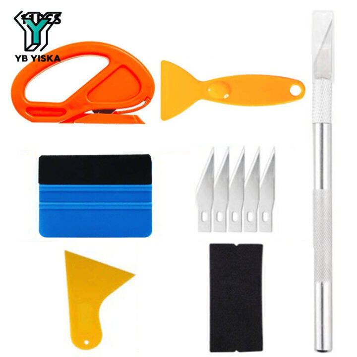 Car Window Film Tinting Tools Professional Vinyl Coloring Kit Vehicle