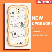 JIUMOO J7ปลอกสำหรับ Samsung โปร J7 2017เคส2018 J7การ์ตูนน่ารักหมีโคอาล่าน่ารักขอบกันกระแทกแบบใสเคสมือถือนิ่มโปร่งใสลายกล้องถ่ายรูปเคสป้องกันอ่อนโยนแบบเรียบง่าย