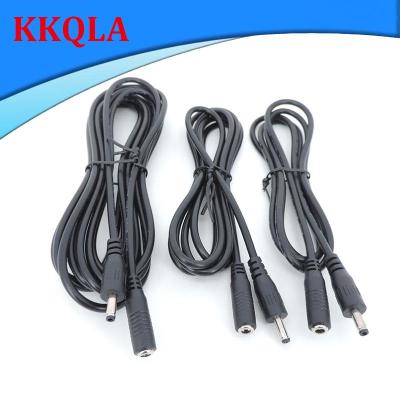 QKKQLA 1/3/5m Meter DC 3.5mm x 1.35mm Male to Female Power supply Connector adapter charging 22awg Cable lead Extension Cord for Camera