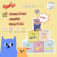 Cat’s Taste อาหารเปียกแมว 1 กล่อง ( 12 ซอง ) - VTPetshop