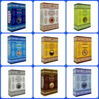 MASALA INCENSE ธูปเนื้อกำยานอินเดีย Ayurvedic ยกกล่องใหญ่(12กล่องเล็ก)ชนิด1ก้าน1ชั่วโมงงานปั้นมือ