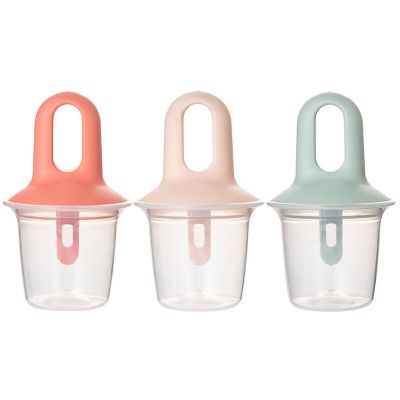 Multicolor Ice Pops Mold Ice Cream Ball DIY Popsicle Molds Homemade Fruit Milkshake Tool For Children Baby Kitchen Accessories Ice Maker Ice Cream Mou