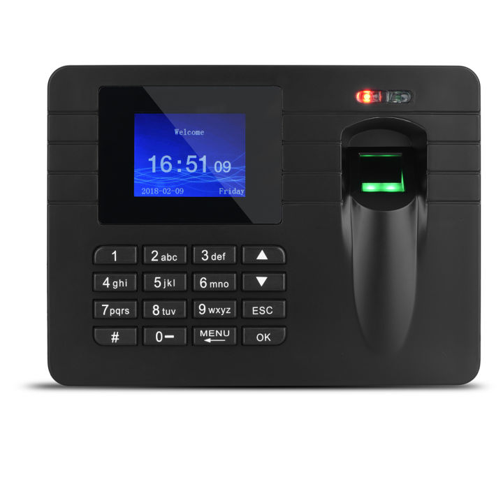2-4in-tft-lcd-screen-password-fingerprint-attendance-recorder-machine-smart-sensor-fingerprint-collector-time-clock-recorder