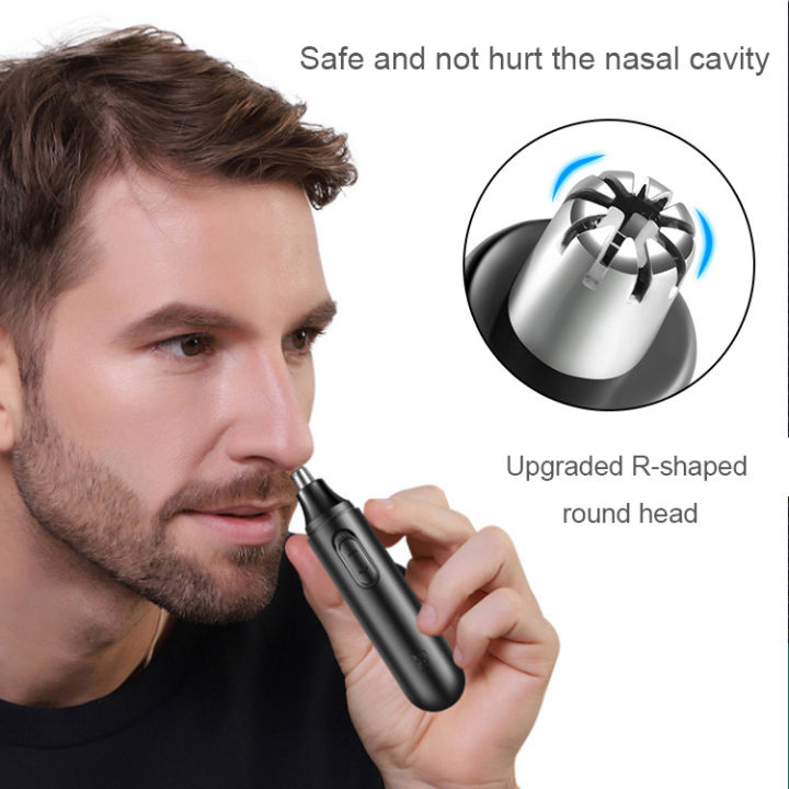 Super-Life High Quality German USB Rechargeable Nose Hair Trimmer | Lazada
