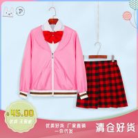 [COD] jk uniform cute girl female orthodox plaid pleated soft college style student suit garden spot