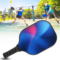 คาร์บอนไฟเบอร์ Pickleball Paddle แร็กเก็ตบอลกลางแจ้งมืออาชีพอุปกรณ์กีฬาสำหรับผู้เริ่มต้น / ผู้เล่นอาวุโส