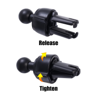 【Hot selling】☀New 17mm Ball Head Stand Car Air Vent Clip Mount Hook Clamp Universal Phone Holder Clips for Mobile Phone cket—Easy to use