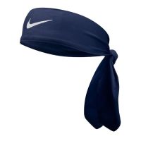 Nike ผ้าคาดศีรษะ Dri-FIT Head Tie 4.0 | Midnight Navy/White ( N.100.2146.401 )