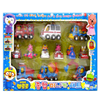 Pororo Mini Car 12 Set Kids Toy