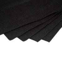 Black Non Woven Felt Fabric Sheets Fiber Thick Kids DIY Craft Assorted Fabric Square Embroidery Scrapbooking Craft   AA8505 Exercise Bands