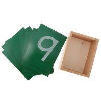 【hot】₪☌✽  Children Material Sandpaper 0-9 Number Early Mathematics