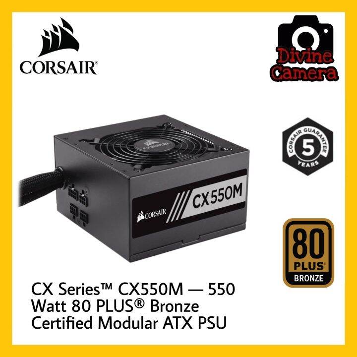 Corsair Cx Series Cx M Watt Plus Bronze Certified Modular