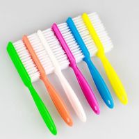 1PC Nail Cleaning Brush Remove Dust Powder Cleaner Plastic For Acrylic UV Gel Nails Art Manicure Care Nails Art Tools Artist Brushes Tools