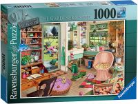 จิ๊กซอว์ Ravensburger - The Gardeners Shed  1000 piece  (ของแท้  มีสินค้าพร้อมส่ง)