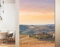 Tuscany ผ้าใบพิมพ์ลายภูมิทัศน์ // Tuscany Italy ศิลปะบนผนัง1ชิ้นภายในกรอบหรือไร้กรอบ