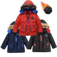 ZZOOI Boys Jackets For Children Coats 2022 Autumn Winter Kids Thick Warm Hooded Zipper Coat Boys Clothes Outerwear 2-5 Years