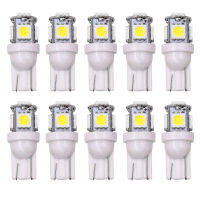 Wholesale 100pcs Promotion T10 5050 5SMD Car signal LED Light 194 168 192 W5W 12v Auto Wedge Lighting DC 12V lamp white red blue