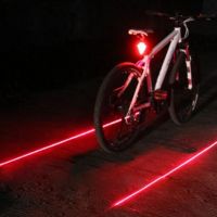 Waterproof Bicycle Laser Safety Warning Taillights Bike Rear Light Cycling Mountain Road MTB Night Tail Lamp Bicycle Accessories