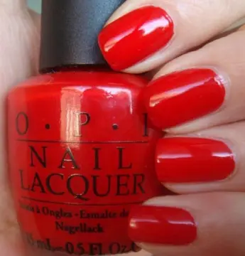 OPI Nail Lacquer - Big Apple Red 0.5 oz - #NLN25