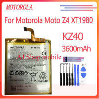 (ss 123) แบตเตอรี่ Motorola Moto Z4 XT1980 battery( KZ40) 3600mAh + ฟรีเครื่องมือ รับประกัน 3 เดือน+กาว