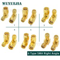 1 PCS/Lot SMA to SMA Connector 90 Degree Right Angle SMA Male to Female Adapter for FPV RF / WIFI Antenna Connector