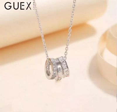 ิFashion necklace สร้อยคอเงินแท้925 สร้อยคอแฟชั่น (พร้อมกล่อง)