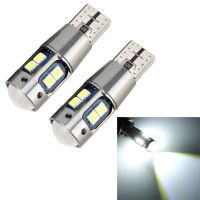 AutoAccessories 2 PCS T10 DC12V / 2.3W / 6000K / 180LM 10LEDs SMD-3030 Car Clearance Light, with Decoding