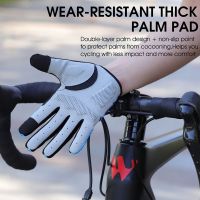 West Biking Cycling Gloves Full Finger Gel Enduro Man Mens Mtb Glove for Bike Bicycle Cycle Winter Racing Riding Pro Mountain