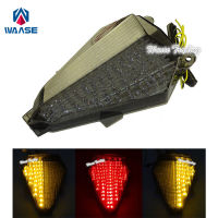 Waase สำหรับ Yamaha YZF R6 RJ11 2006 2007 E-Mark ไฟท้ายเบรคไฟเลี้ยว LED Light