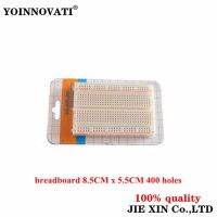 【CW】 1pcs mini bread board / breadboard 8.5CM x 5.5CM 400 holes