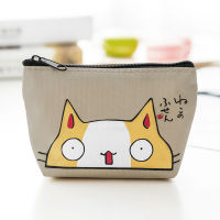 Dompet Koin PU ผ้า Dompet Koin ผ้าใบน่ารักการ์ตูนเด็กผู้หญิงหูฟังเปลี่ยนมินิ Dompet Koin กระเป๋าใส่เหรียญ