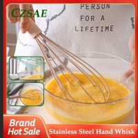 ✘ Stainless Steel Kitchen Manual Whisk PP Handle Dough Mixer Handheld Silicone Whipping Creamer Home Small Baking Tools