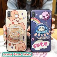 Durable Fashion Design Phone Case For Samsung Galaxy A9 Star/A8 Star/SM-G8850 Silicone Cartoon phone stand holder Cover