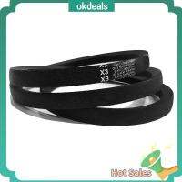 OKDEALS เส้นรอบวงนอก29นิ้ว A27 V-Belt สีดำสีดำ แผ่นยางรอง สายพานเครื่องยนต์ ทนทานต่อการใช้งาน 0.51 "กว้าง x 0.34" สูง สายพานไทม์มิ่ง เครื่องทำเอง