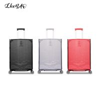 18-30 inch Thicken Suitcase Protector Cover PVC Suitcase Cover Rolling Luggage Cover Full Transparent Luggage Protector Cover