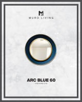 Muro Living กระจกตกแต่งดีไซน์ รุ่น ARC BLUE 60