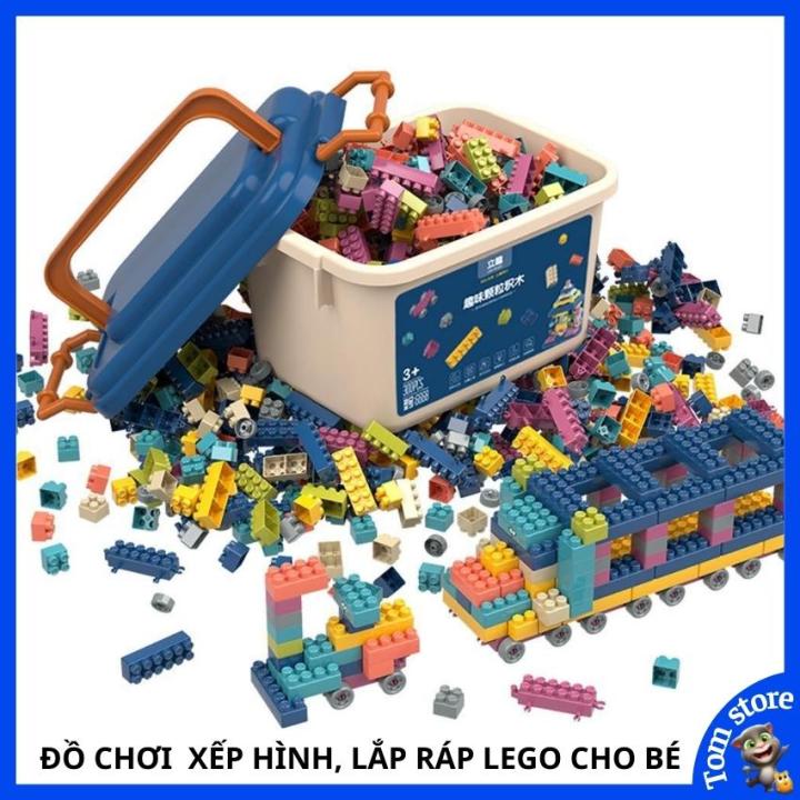 Bộ Đồ Chơi Lego Xếp Hình, Ghép Hình Trí Tuệ Cho Bé Trai Và Bé Gái 3 4 5 6 7  Tuổi. Trò Chơi Lắp Ráp, Lắp Ghép Thông Minh Cho Trẻ Em Tom58 | Lazada.Vn