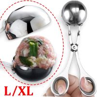 Big Meat Ball Maker Tool Stainless Steel Clip Round Rice Ball Shaper Spoon Meatball Making Mold Non Stick Stuffed Kitchen Gadget Cooking Utensils